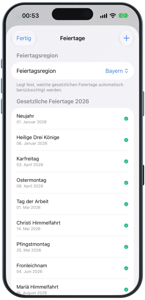 Feiertage