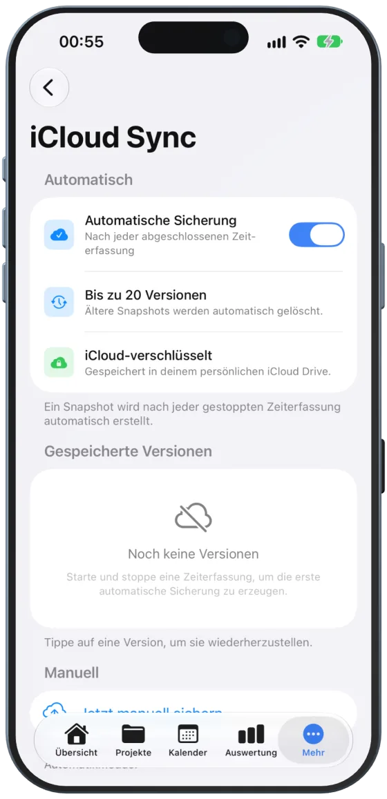 iCloud Sync