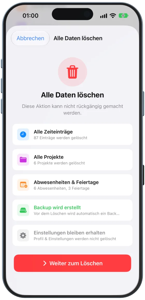Schritt 1: Übersicht