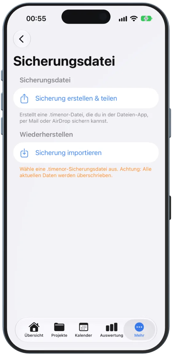 Sicherungsdatei
